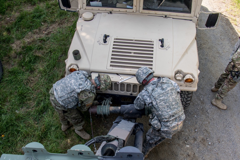 488th Military Police Company Take Training Seriously