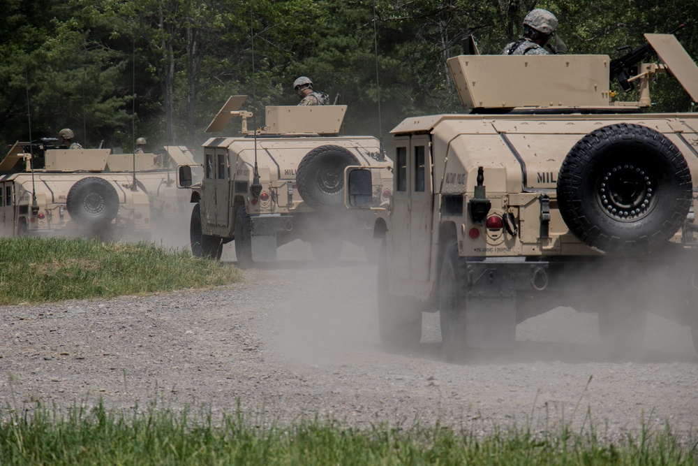 488th Military Police Company Takes Training Seriously