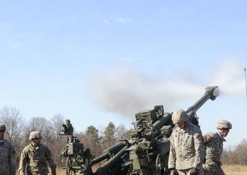 October 2019 artillery and mortars training at Fort Indiantown Gap
