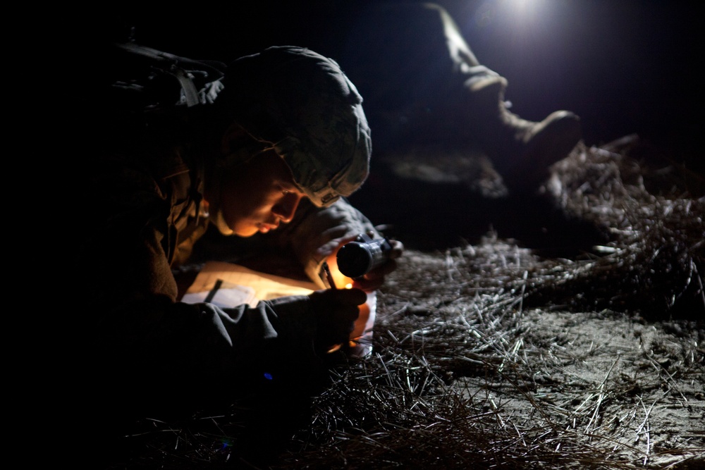 2017 U.S. Army Best Warrior Competition - Land Navigation