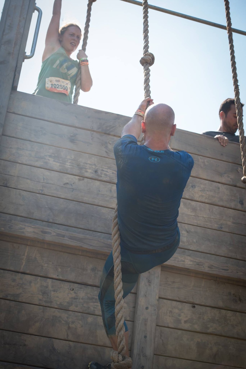 The U.S. Army Military Intelligence Readiness Command are America's Joint Warfighting Force on the Tough Mudder Obstacle Course!