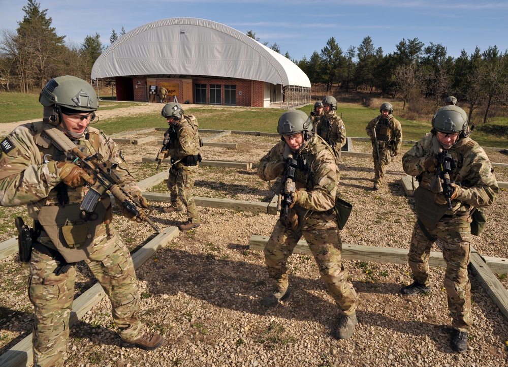 FBI LIVE FIRE TRAINING AT FORT MCCOY