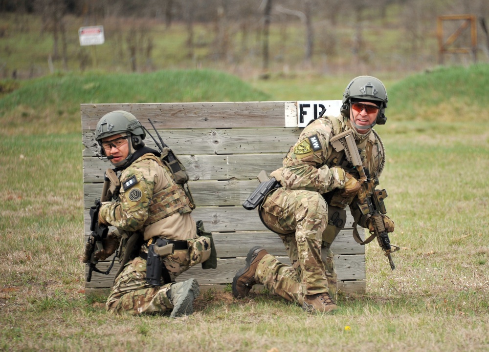 FBI LIVE FIRE TRAINING AT FORT MCCOY