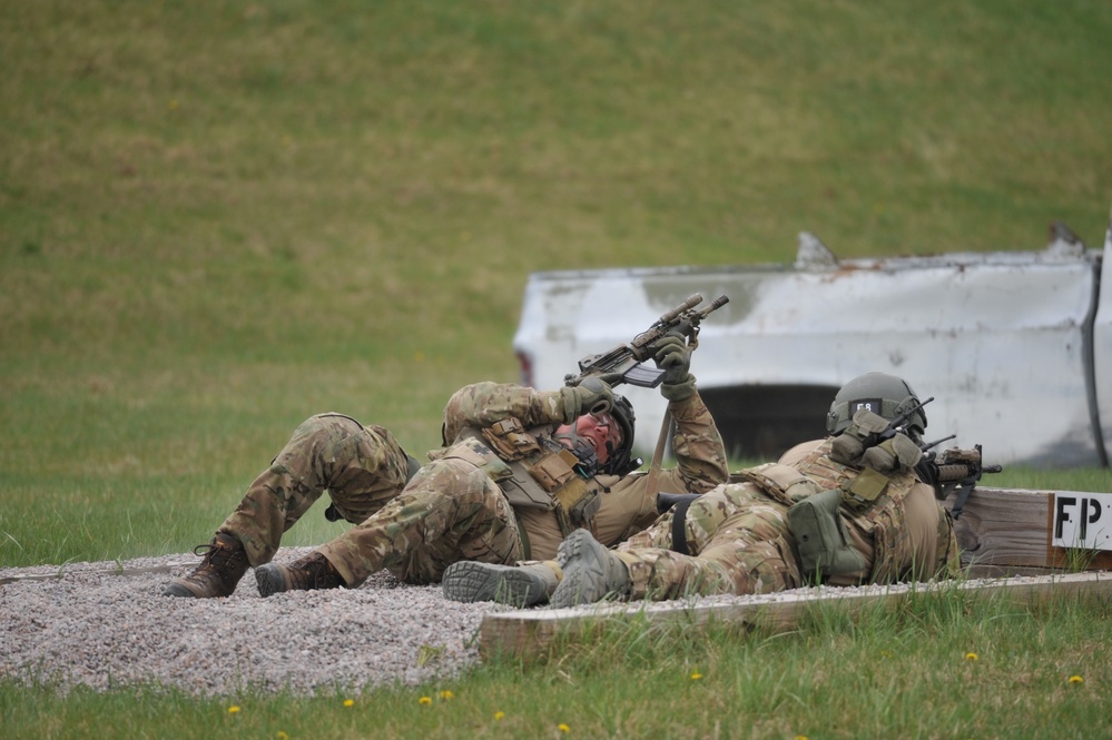 FBI LIVE FIRE TRAINING AT FORT MCCOY