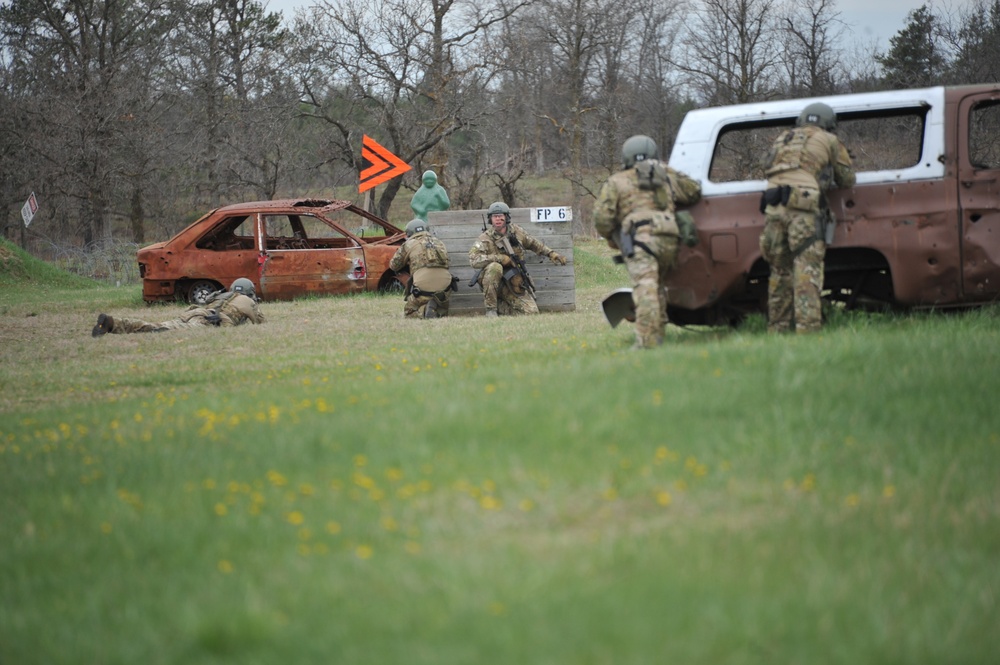 FBI LIVE FIRE TRAINING AT FORT MCCOY