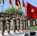 1st Armored Division Cases Colors for Deployment