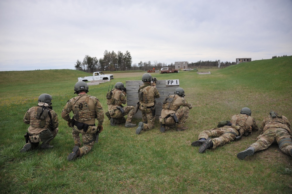 FBI LIVE FIRE TRAINING AT FORT MCCOY