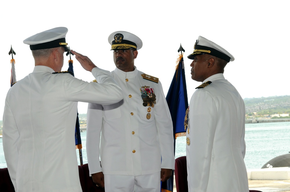 Joint Base Pearl Harbor-Hickam Conducts Change of Command Ceremony