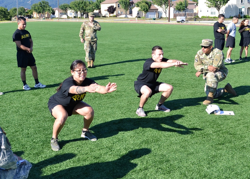 Col Glover conducts the 650th RSG CFC