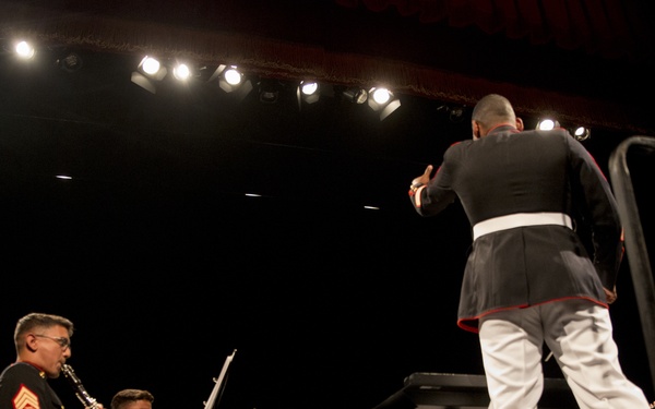 Marine Corps Band New Orleans performs at Hunter College