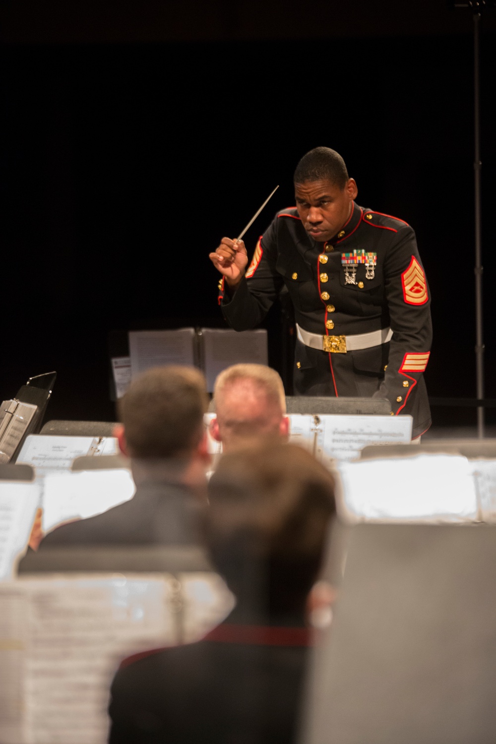 Marine Corps Band New Orleans performs at Hunter College