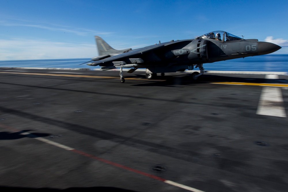 VMA-311 Harriers take flight