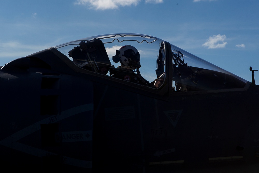 VMA-311 Harriers take flight