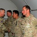Brig. Gen. John Epperly, the deputy commander of Task Force Spartan, visits Soldiers of the 3rd Brigade, 1st Armored Brigade Combat Team at Udarri Range Complex, Kuwait. (Photo by U.S. Army Sgt. Kelly Gary, 29th Infantry Division)