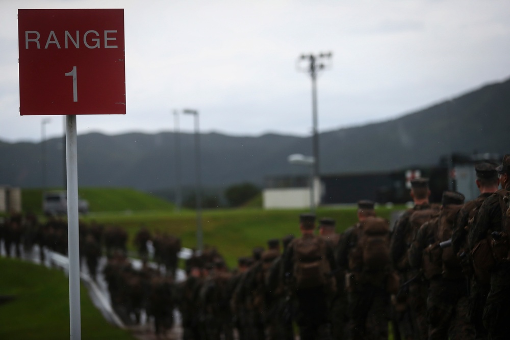 1st Battalion, 3rd Marines acquire their Battlesight Zero