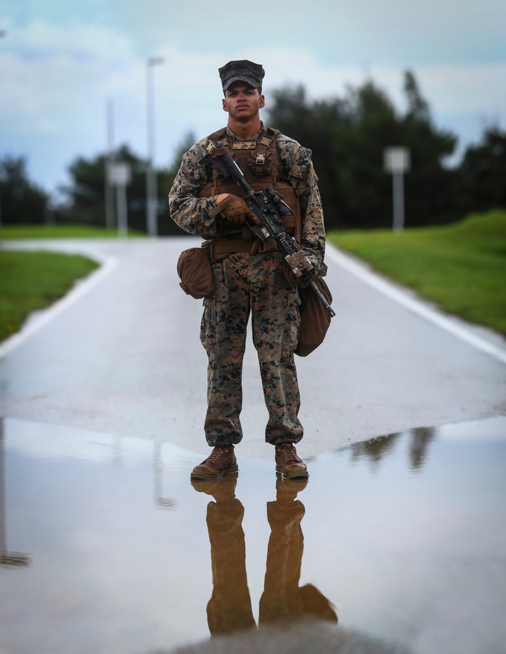 1st Battalion, 3rd Marines acquire their Battlesight Zero