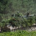 Lithuanian soldiers maneuver