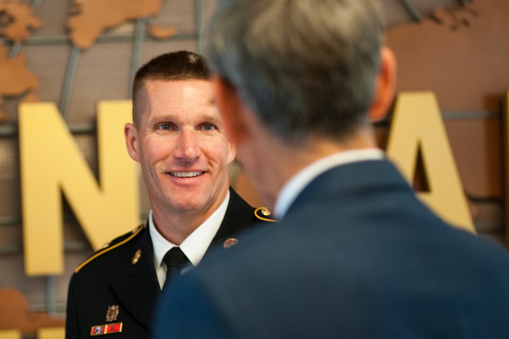 242nd Army Birthday Cake Cutting Ceremony