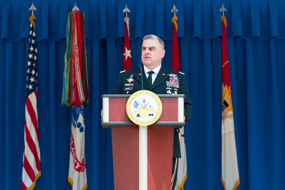 242nd Army Birthday Cake Cutting Ceremony