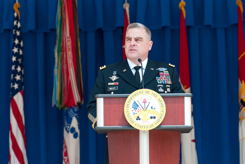 242nd Army Birthday Cake Cutting Ceremony