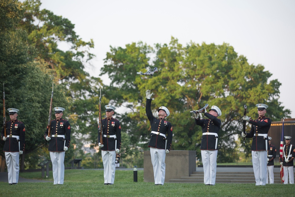 Marine Barracks Washington Sunset Parade June 13, 2017