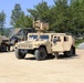 Soldiers train on gunnery tables during XCTC Exercise at Fort McCoy