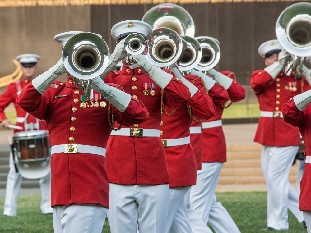 Marine Barracks Washington Sunset Parade June 13, 2017