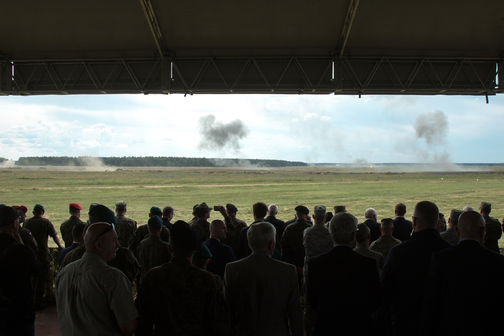 Saber Strike 2017 - Distinguished Visitor Day