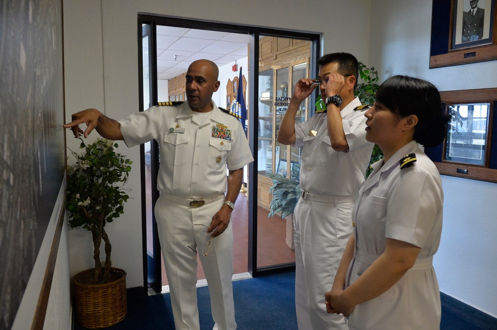 JMSDF Visits NBSD