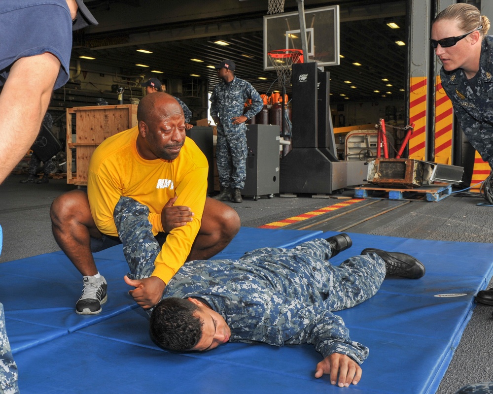 USS Wasp Security Training