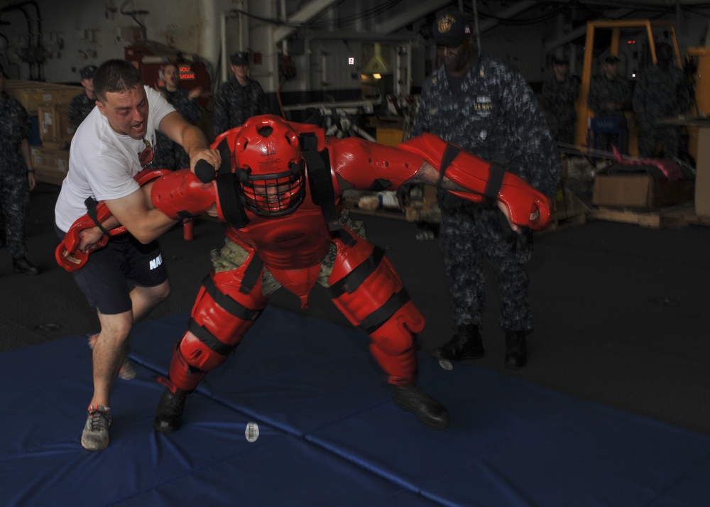 USS Wasp Security Training