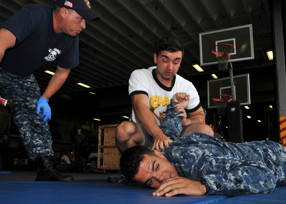 USS Wasp Security Training