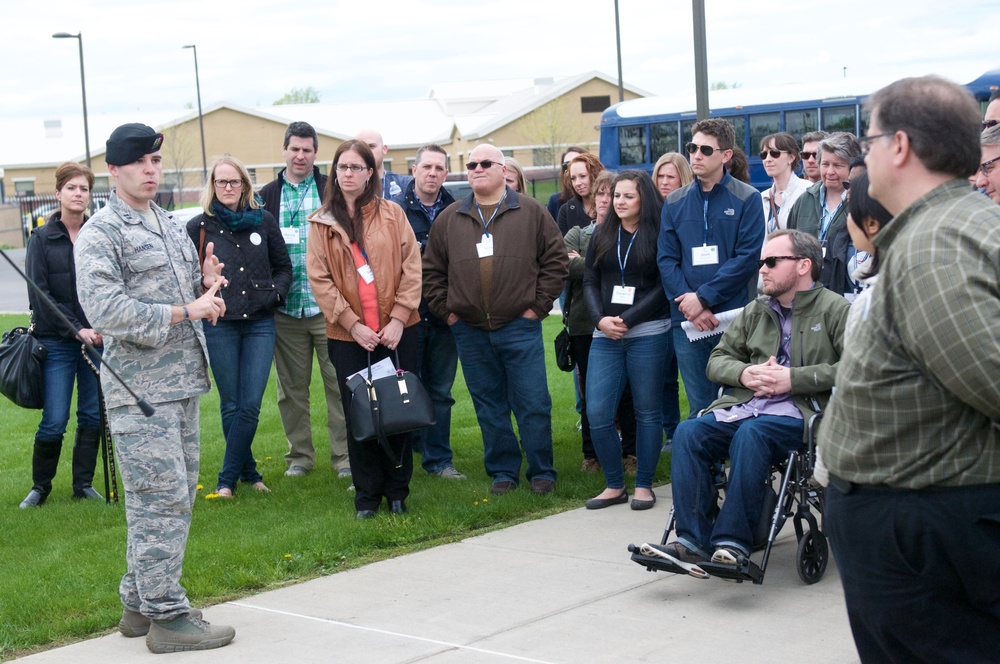 Leadership Greater Syracuse Visits the 174th Attack Wing