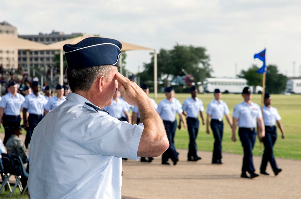 Air Force Chief of Staff Gen. David Goldfein visits JBSA Lackland