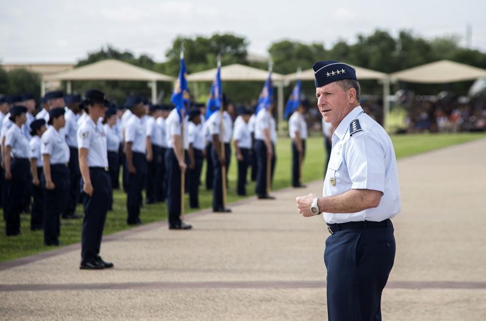 Air Force Chief of Staff Gen. David Goldfein visits JBSA Lackland