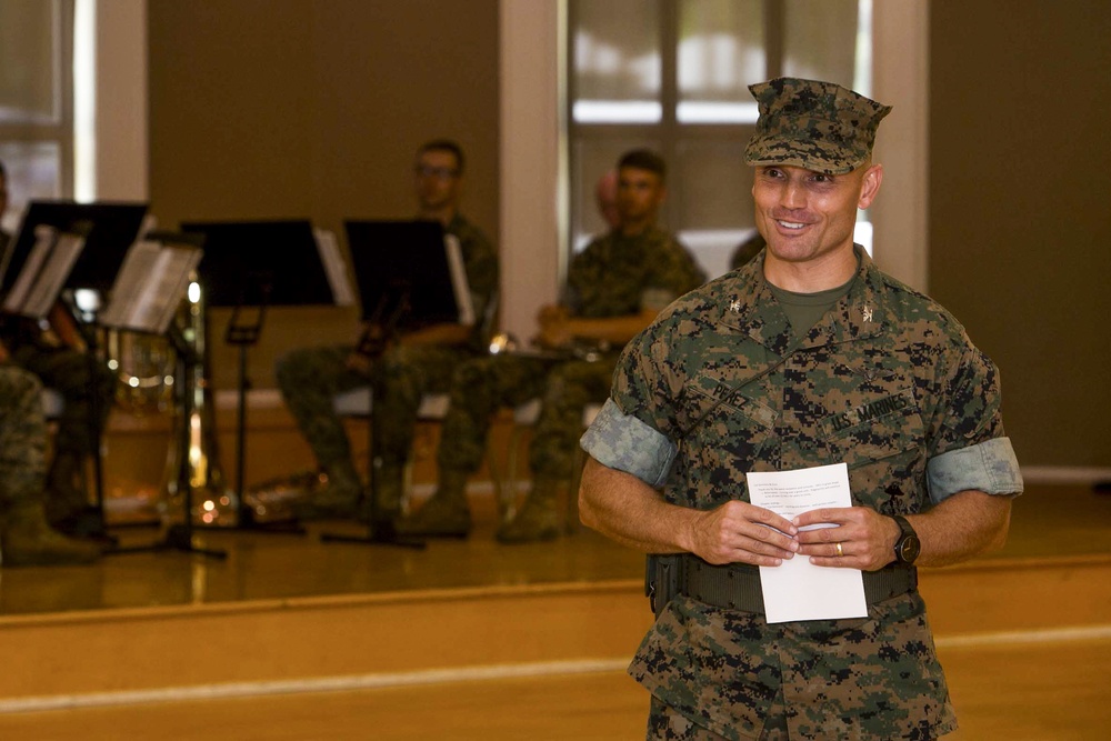 22nd Marine Expeditionary Unit Change of Command Ceremony
