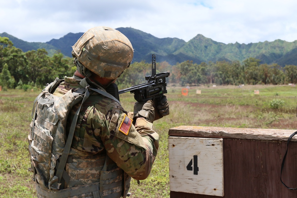 Soldiers Compete in USARPAC Best Warrior Competition