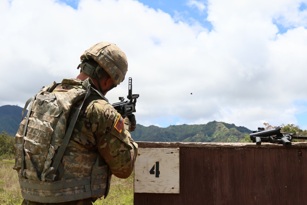 Soldiers Compete in USARPAC Best Warrior Competition