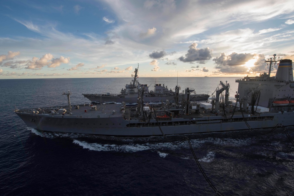 USS Bonhomme Richard Replenishment at Sea