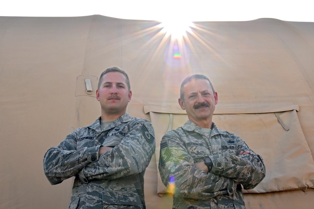 Family tradition: Father, son deploy together over Father's Day