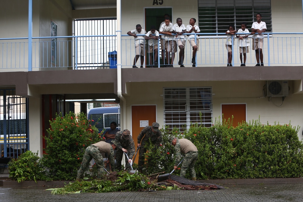 Caring for Carenage: U.S., partner nations revitalize a school