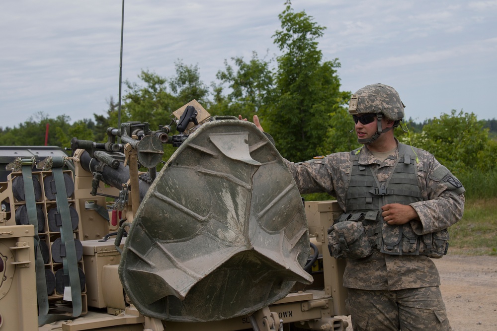 Soldier Explains Mortars