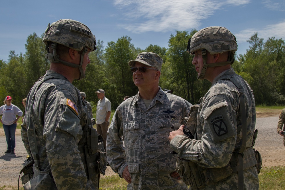 Soldiers Speak with Adjutant General