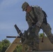 Soldier Prepares Humvee for Live-fire Exercise