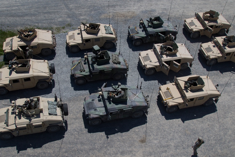 Soldiers Prepare for Mounted Gunnery Exercises