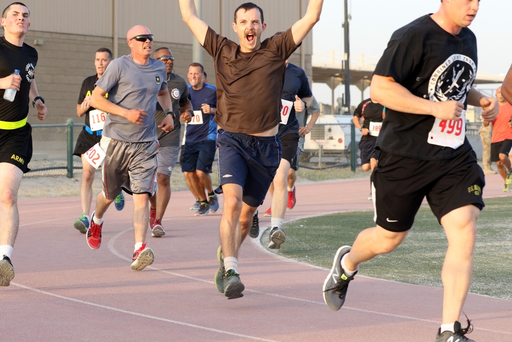 Army kicks off birthday celebration with 5k run