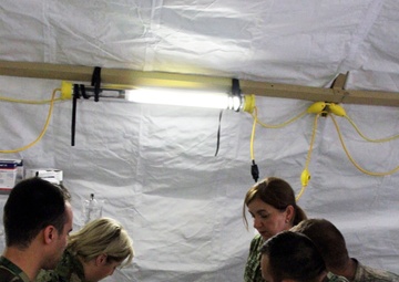 Medical professionals from U.S. and Croatia train together during Exercise Saber Strike 17