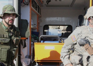 Medical professionals from U.S. and Croatia train together during Exercise Saber Strike 17