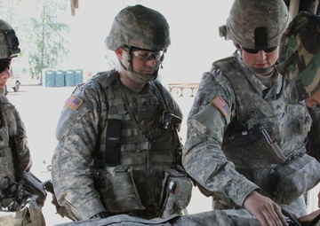 Medical professionals from U.S. and Croatia train together during Exercise Saber Strike 17