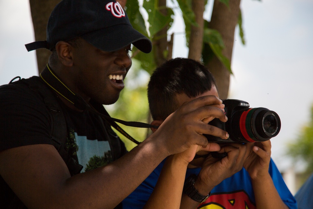 SPMAGTF-SC Marines volunteer at Honduran orphanage